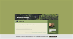 Desktop Screenshot of mammanjoje.blogg.se
