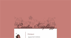Desktop Screenshot of camillasscrapblogg.blogg.se