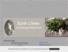 Tablet Screenshot of karinlinneainredning.blogg.se