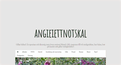 Desktop Screenshot of angieiettnotskal.blogg.se