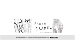 Desktop Screenshot of karinisabel.blogg.se