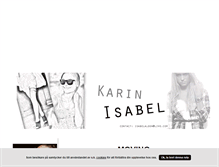 Tablet Screenshot of karinisabel.blogg.se