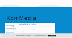 Desktop Screenshot of kommedia.blogg.se