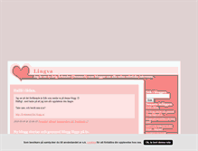 Tablet Screenshot of lingva.blogg.se
