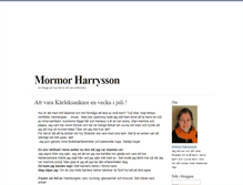 Tablet Screenshot of mormorharrysson.blogg.se
