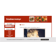 Tablet Screenshot of linabarremyr.blogg.se