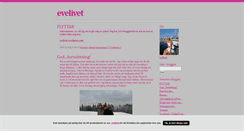 Desktop Screenshot of evelivet.blogg.se