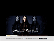 Tablet Screenshot of meganfox.blogg.se