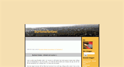 Desktop Screenshot of burtonsfantasi.blogg.se