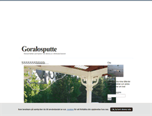 Tablet Screenshot of goralosputte.blogg.se
