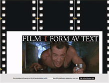 Tablet Screenshot of filmiformavtext.blogg.se