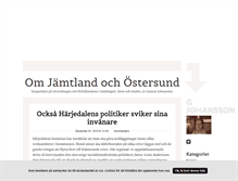 Tablet Screenshot of jamt.blogg.se