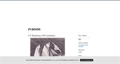Desktop Screenshot of evaeson.blogg.se
