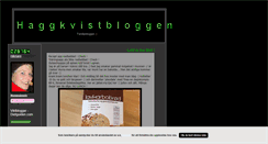 Desktop Screenshot of haggkvistbloggen.blogg.se