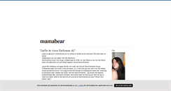 Desktop Screenshot of mamabear.blogg.se