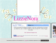Tablet Screenshot of lizzienora.blogg.se
