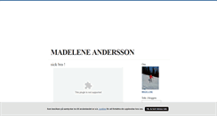 Desktop Screenshot of maadelenea.blogg.se