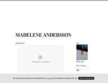 Tablet Screenshot of maadelenea.blogg.se