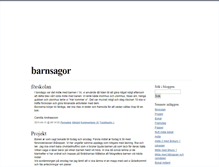 Tablet Screenshot of barnsagor.blogg.se