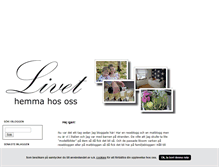 Tablet Screenshot of livethososs.blogg.se