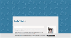 Desktop Screenshot of ladyviolett.blogg.se