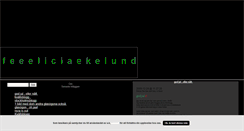 Desktop Screenshot of feeeliciaekelund.blogg.se