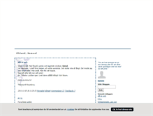 Tablet Screenshot of ohlund.blogg.se