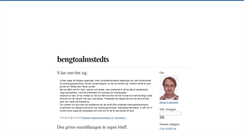 Desktop Screenshot of bengtoalmstedts.blogg.se