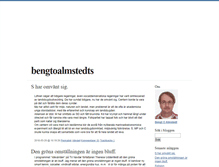 Tablet Screenshot of bengtoalmstedts.blogg.se