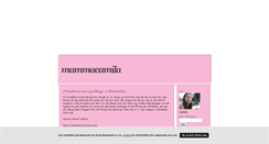 Desktop Screenshot of mammacamila.blogg.se
