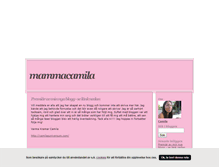 Tablet Screenshot of mammacamila.blogg.se