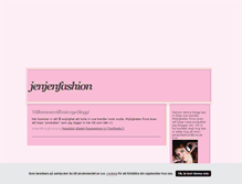 Tablet Screenshot of jenjenfashion.blogg.se