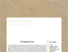 Tablet Screenshot of carolinablom.blogg.se