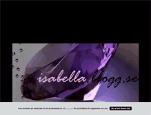 Tablet Screenshot of isabella.blogg.se