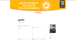 Desktop Screenshot of agathe.blogg.se
