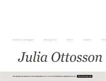 Tablet Screenshot of juliaottosson.blogg.se