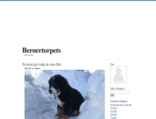 Tablet Screenshot of bernertorpet.blogg.se