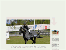 Tablet Screenshot of charlottestenstrom.blogg.se