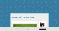 Desktop Screenshot of mozarts.blogg.se