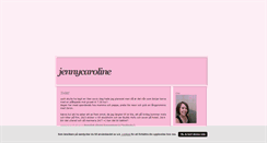 Desktop Screenshot of jennycaroline.blogg.se