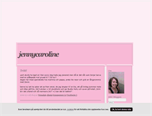 Tablet Screenshot of jennycaroline.blogg.se