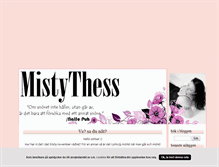 Tablet Screenshot of mistythess.blogg.se