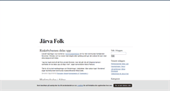 Desktop Screenshot of jarvafolk.blogg.se