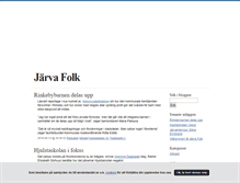 Tablet Screenshot of jarvafolk.blogg.se