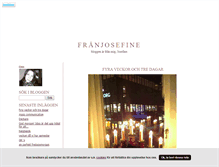 Tablet Screenshot of franjosefine.blogg.se