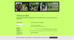Desktop Screenshot of folseryd.blogg.se
