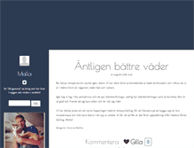 Tablet Screenshot of nickybyrne.blogg.se