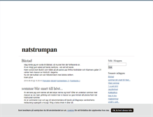 Tablet Screenshot of natstrumpan.blogg.se