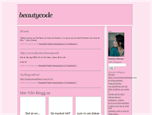 Tablet Screenshot of beautycode.blogg.se