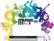Tablet Screenshot of music.blogg.se